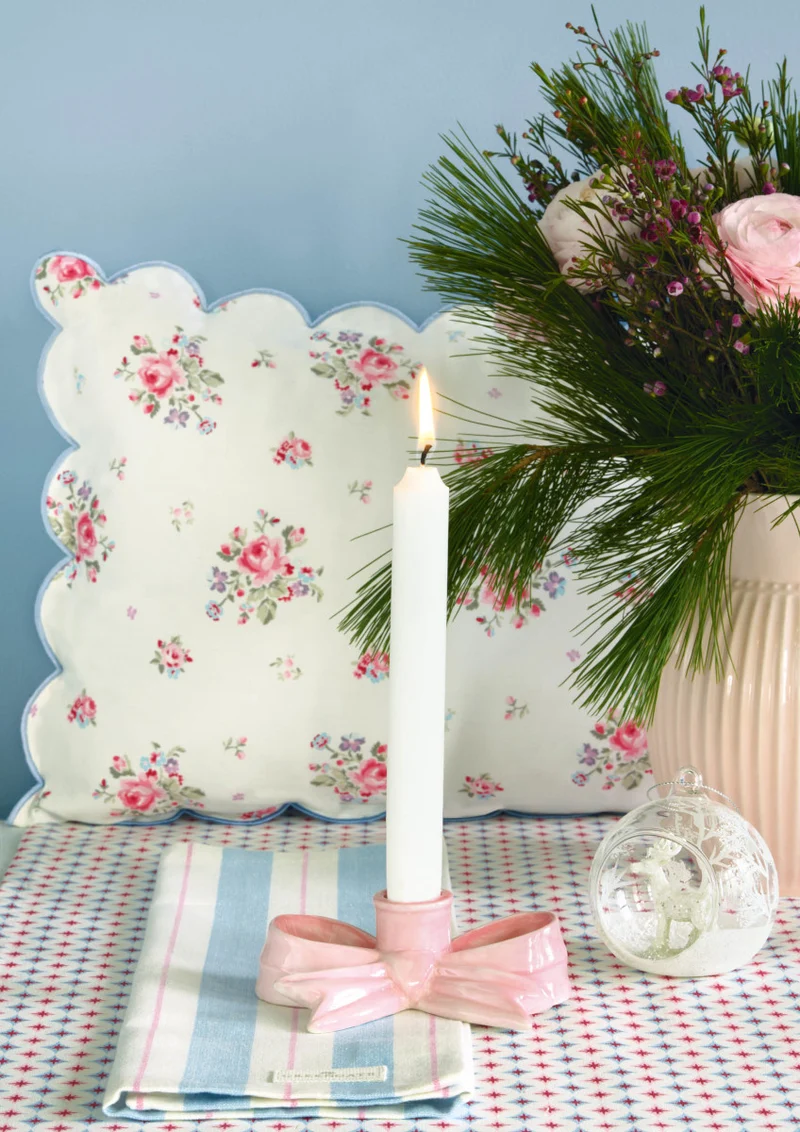 Greengate Elinor Geschirrtuch pale blue 70x50cm