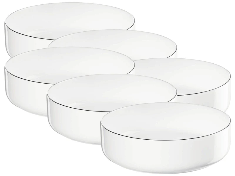 ASA Selection à table ligne noire oco Schale m. Rand 11,5cm Set6