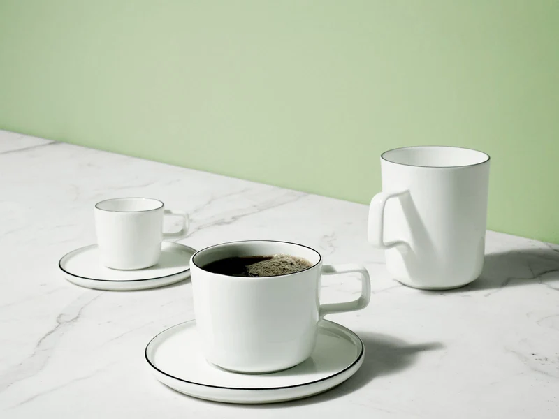 ASA Selection à table ligne noire Schale m. Rand 16,7cm Set6
