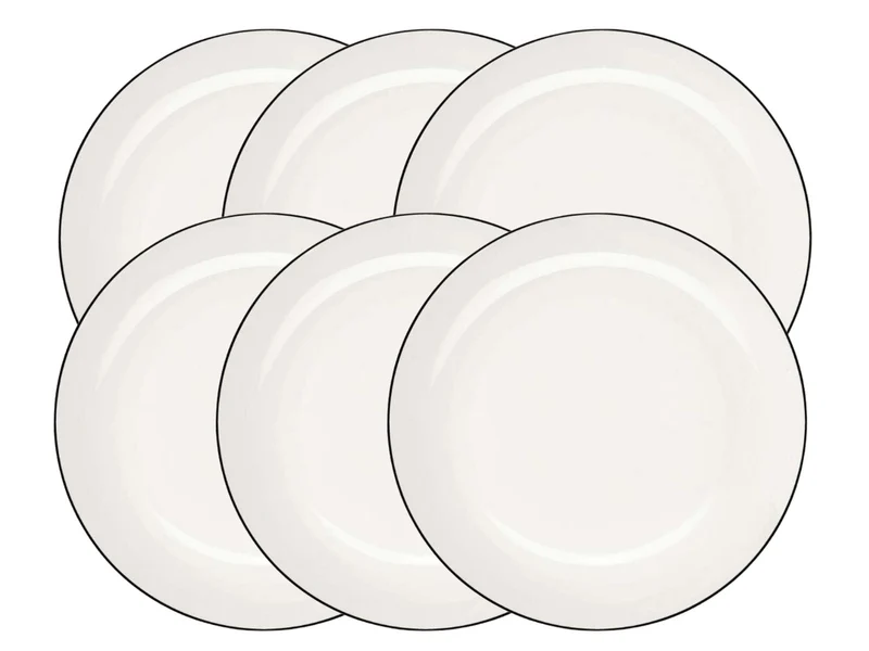 ASA Selection à table ligne noire Dessertteller 14,5cm Set6