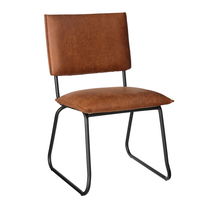 Glasschilderij Ø50cm Buffel ''Zwart''