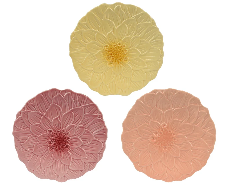 Frühstücksteller Dolomit 3-farbig, Ø 20,5 cm x H 2,5 cm