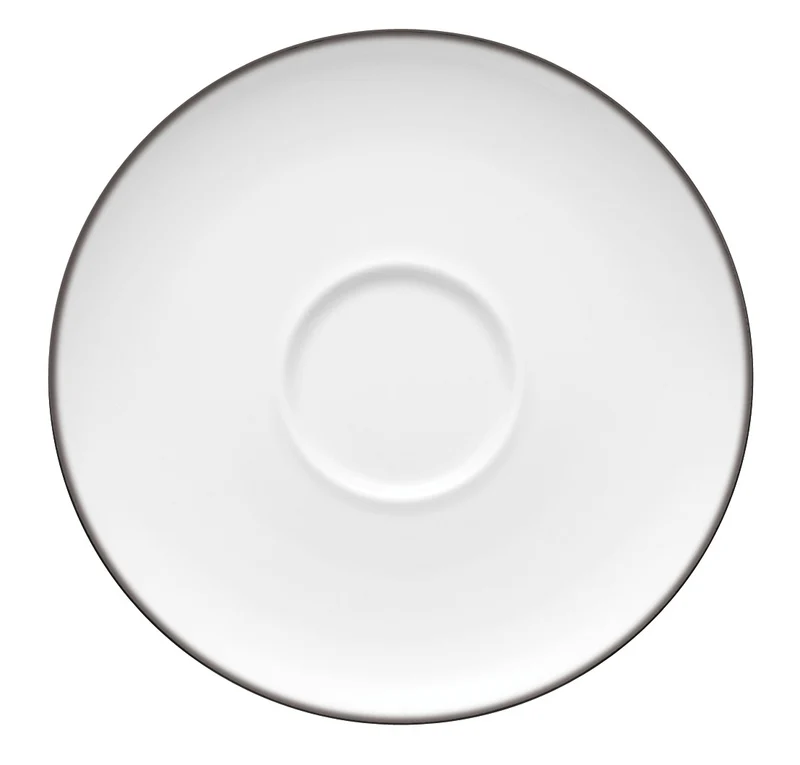 Rosenthal TAC Gropius Platin Tee-Untertasse 16 cm