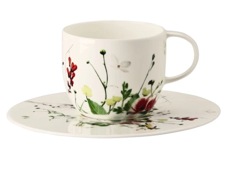 Rosenthal Brillance Fleurs Sauvages Kaffeetasse 2tlg