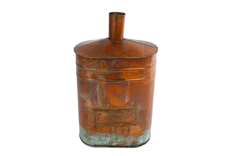 Vase "Ted" L schwarzes Glas 10x10x16cm