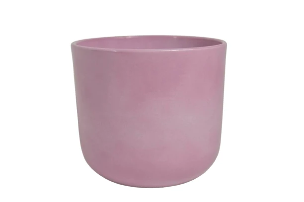 Topf Boule altrosa glänzend 16cm
