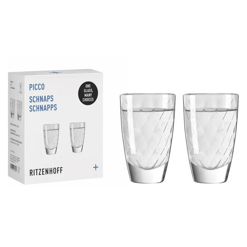 Ritzenhoff Picco Espressoglas 2er Set RDT F25