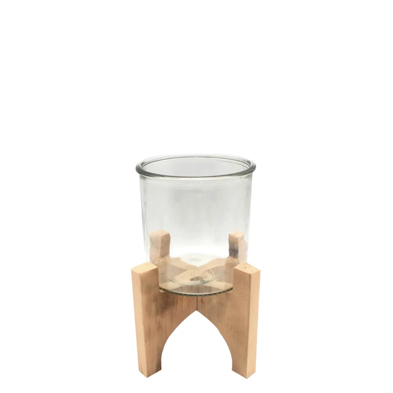 Vase Cadiz Metall 23x16x31cm Schwarz