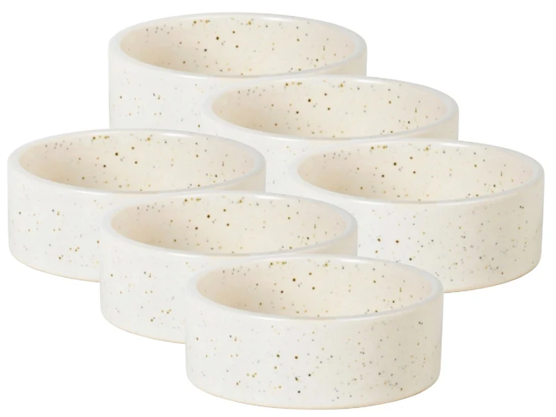 Broste Copenhagen NORDIC VANILLA Schale 8cm Set6