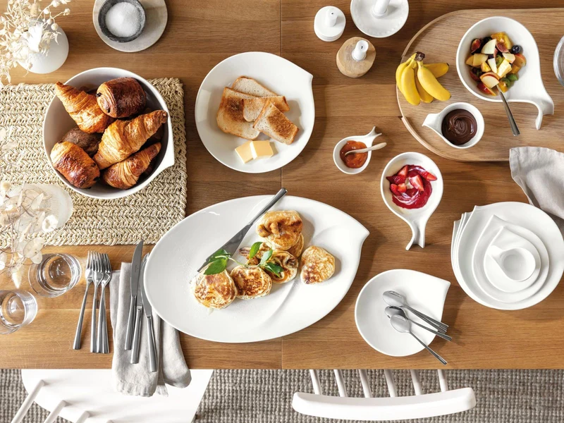 Villeroy & Boch Flow Frühstücksuntertasse 21cm Set6