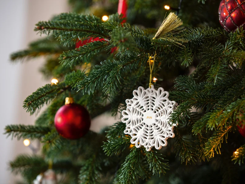 Villeroy & Boch Christmas Classics Ornament Schneeflocke 10cm