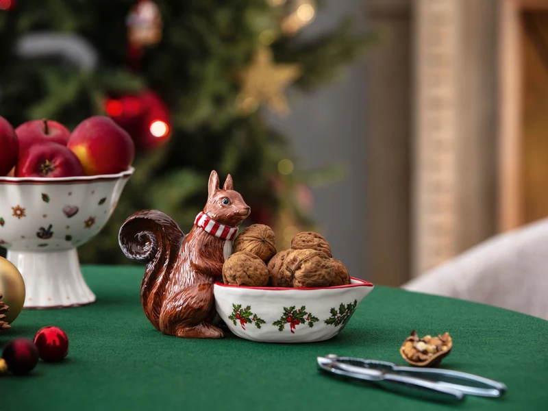 Villeroy & Boch Toy's Fantasy Eichhörnchen mit Schale 20x10x12cm