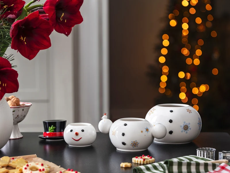 Villeroy & Boch Christmas Toys Memory Schneemann Dose 20,5x18x31cm