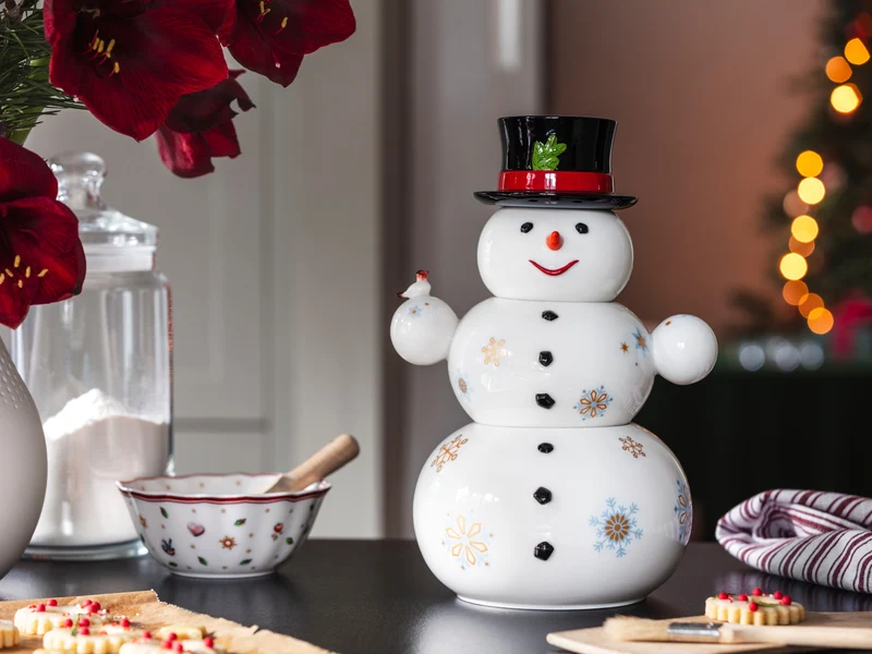 Villeroy & Boch Christmas Toys Memory Schneemann Dose 20,5x18x31cm