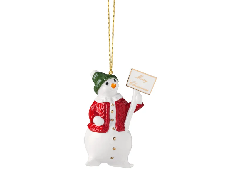 Villeroy & Boch Christmas Classics Ornament Schneemann 9,5cm