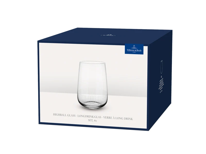 Villeroy & Boch Afina Longdrink-Glas, Set 4tlg