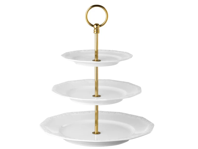 Rosenthal Maria Weiss Etagere 3 tlg.