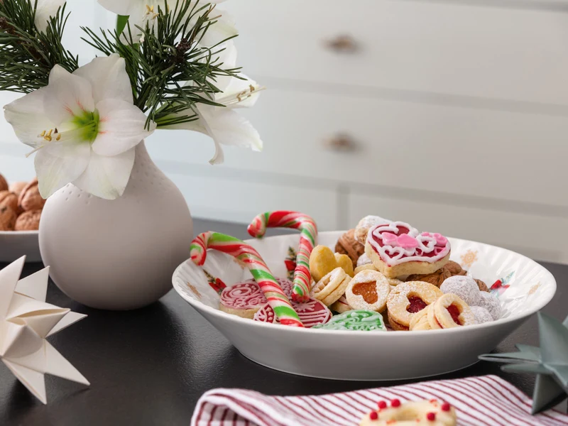 Villeroy & Boch Toy's Fantasy Schale groß Schneemann bauen 25cm