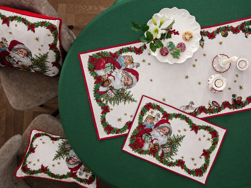Villeroy & Boch Toy's Fantasy Gobelin Wendekissen Santa