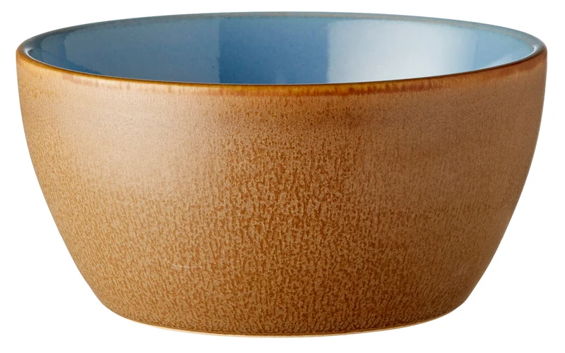 Bitz Schale Wood/Ocean 12 cm Set4