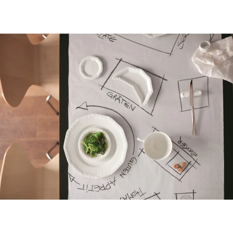 Rosenthal Maria Weiss Eierbecher mit Ablage