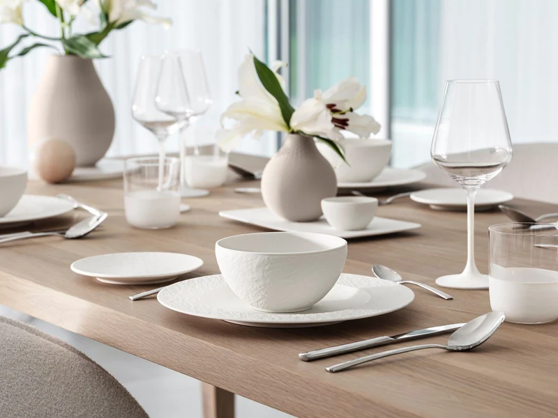 Villeroy & Boch Manufacture Rock blanc Dipschälchen 8 cm Set6