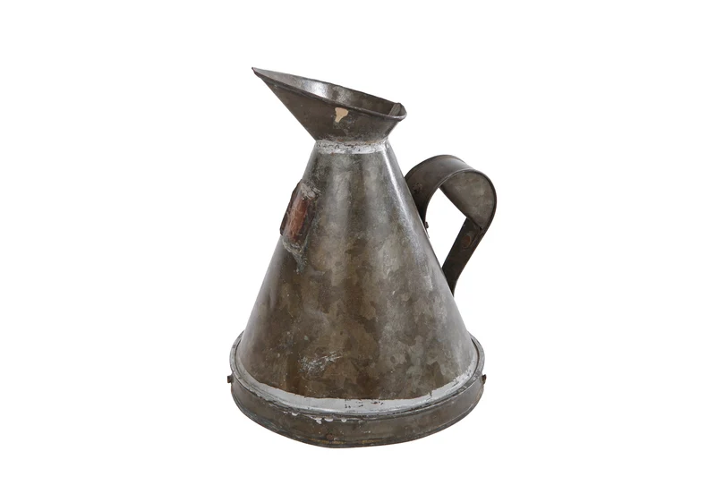 Krug "Krug" S antik schwarz Metall 1ltr 15x17x22cm