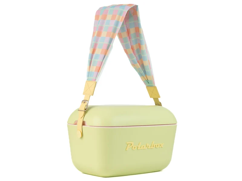 Polarbox Prinkstyle Strap VichyPop Check Yellow 91cm