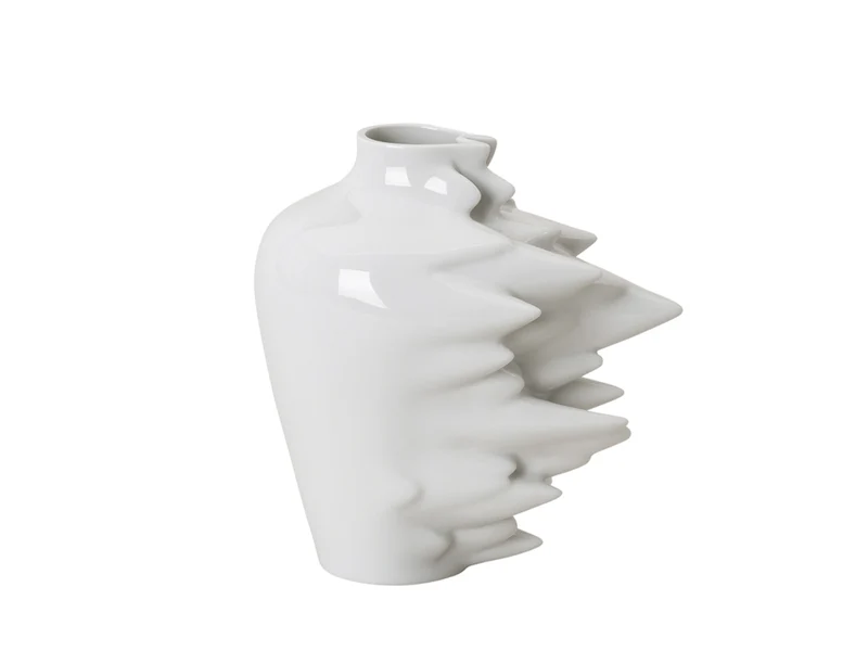 Rosenthal Fast Weiss Vase 14 cm