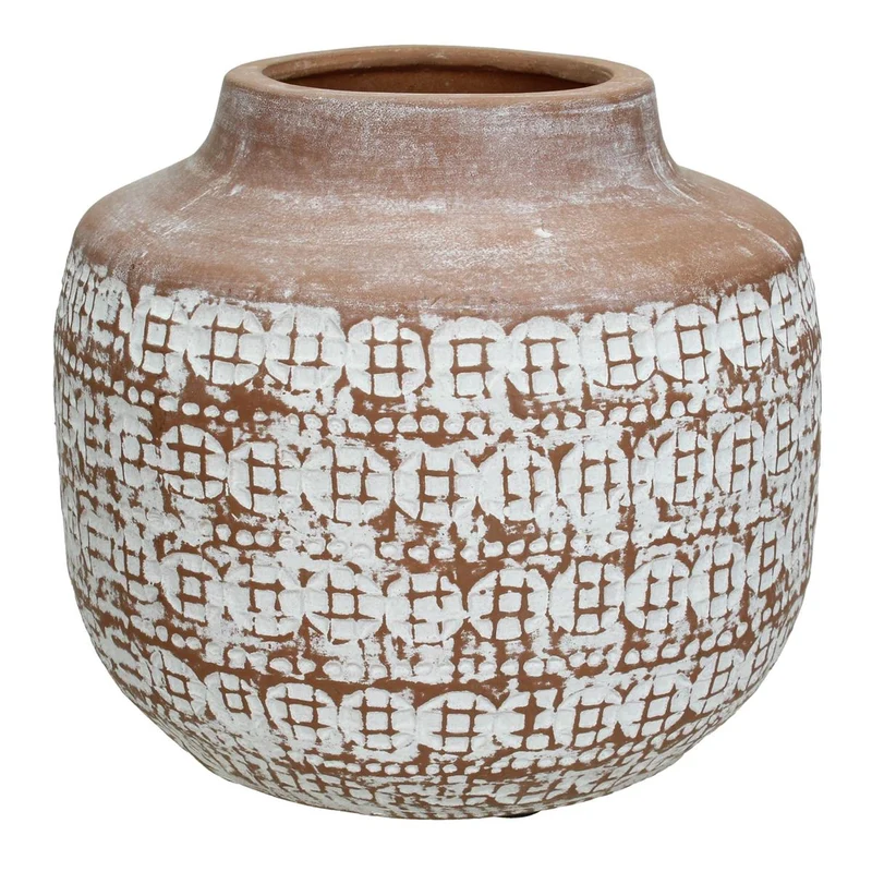 Vase Terrakotta Braun 22xx22x20cm