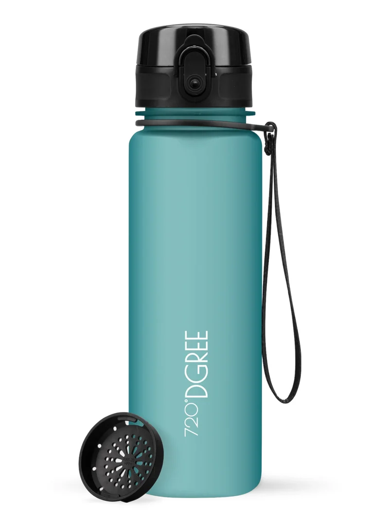 720°DGREE Trinkflasche uberBottle softTouch mit Sieb ocean blue 0,5l