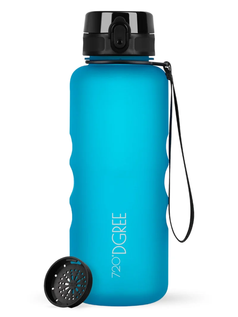720°DGREE Trinkflasche uberBottle softTouch mit Sieb sky blue 1,5l