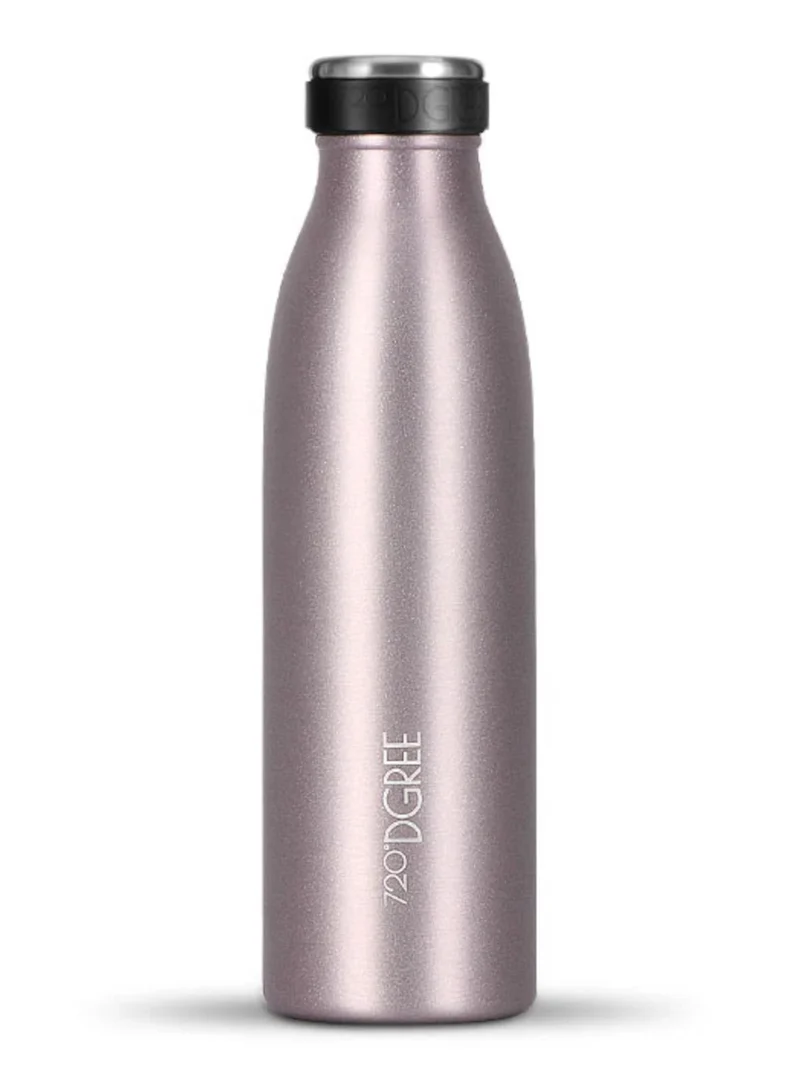 720°DGREE Isolier Trinkflasche milkyBottle Edelstahl mauve 0,5l