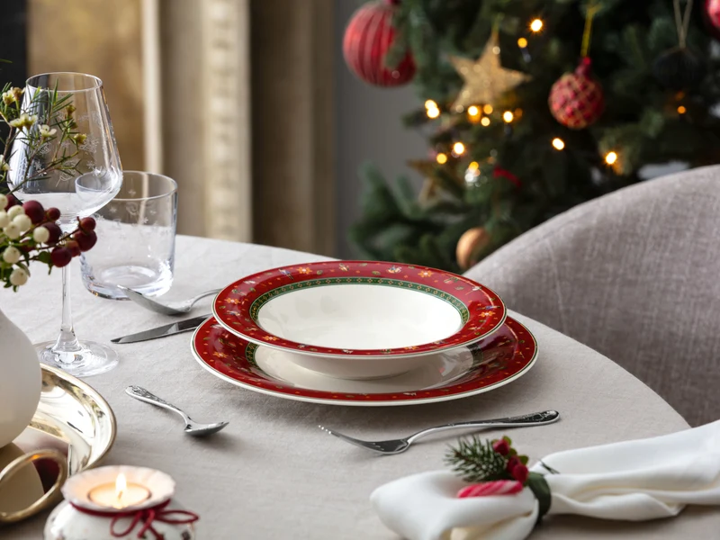 Villeroy & Boch Toy's Delight Specials Suppenteller rot 23cm