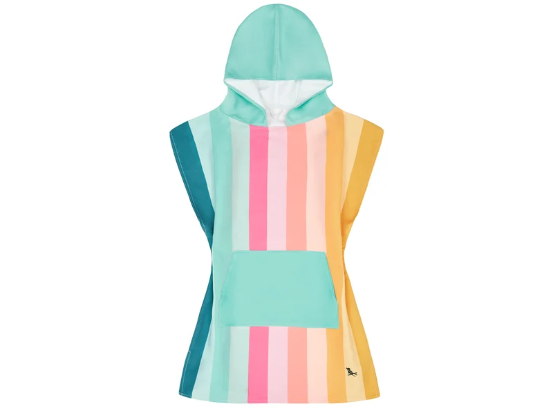 Dock & Bay Kinder-Badeponcho Coastal Candy 66x49cm