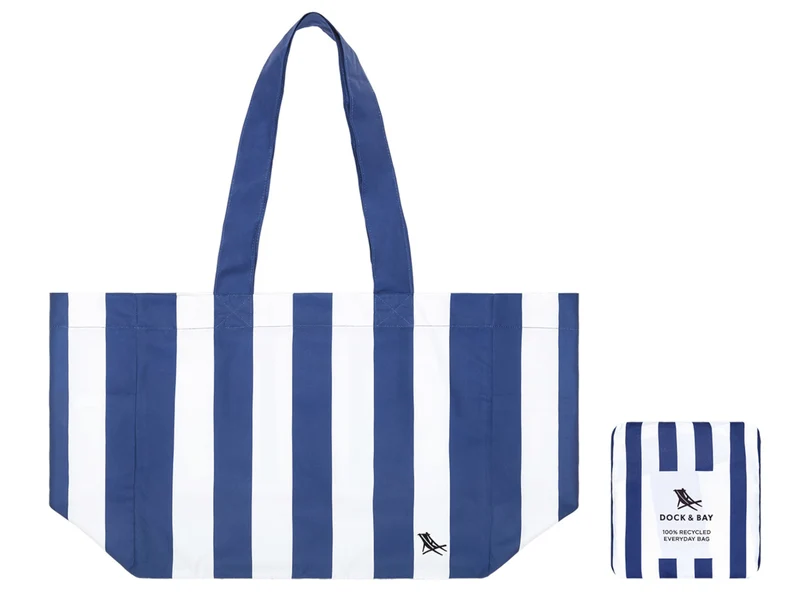 Dock & Bay Strandtasche faltbar Whitsunday Blue