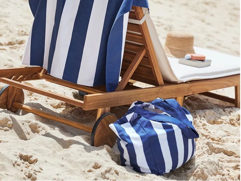 Dock & Bay Strandtasche faltbar Whitsunday Blue