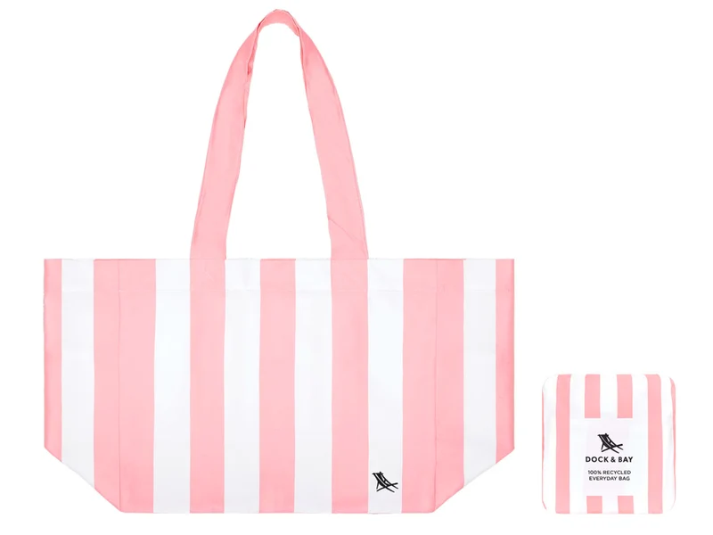 Dock & Bay Strandtasche faltbar Malibu Pink
