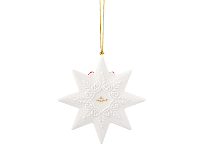 Villeroy & Boch Christmas Classics Ornament Stern 2025
