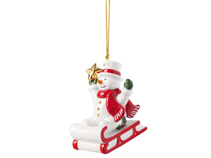 Villeroy & Boch Christmas Classics Ornament Schneemann 2025