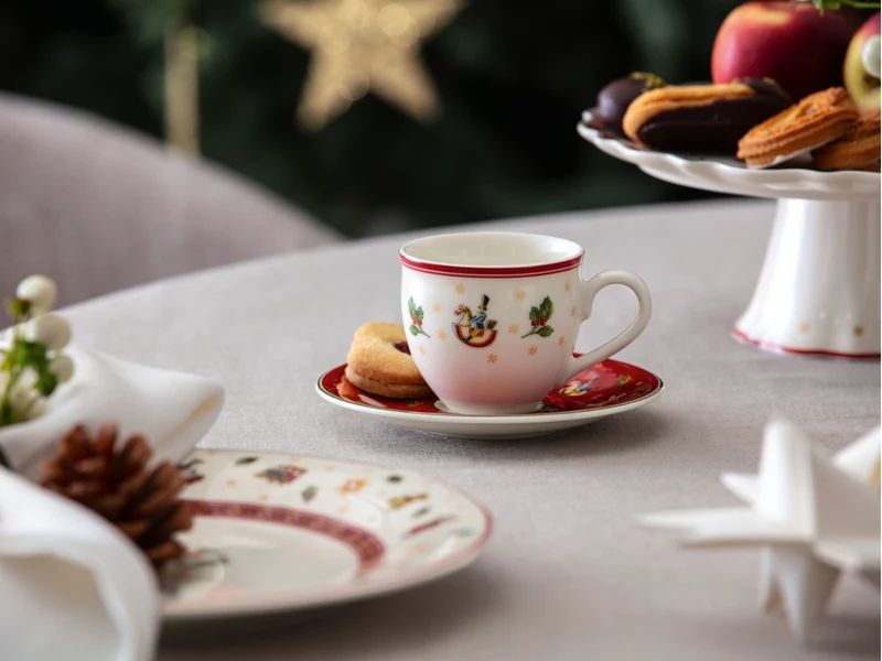 Villeroy & Boch Toy's Delight Specials Espresso-Untertasse rot 12cm