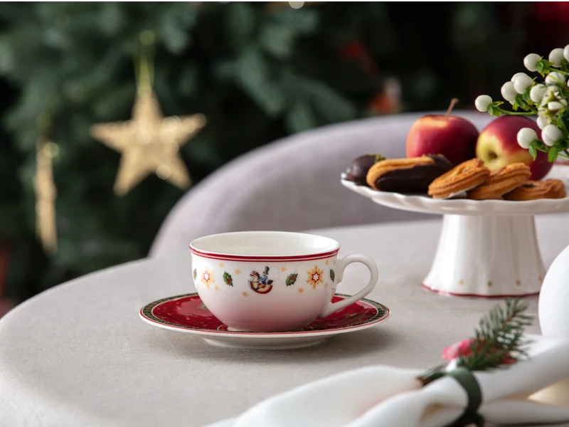 Villeroy & Boch Toy's Delight Specials Kaffee-Untertasse rot 16,7cm