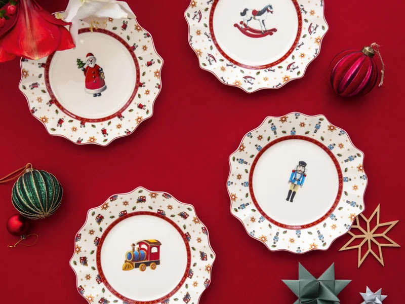 Villeroy & Boch Toy's Delight Jubiläums-Teller Set 4tlg