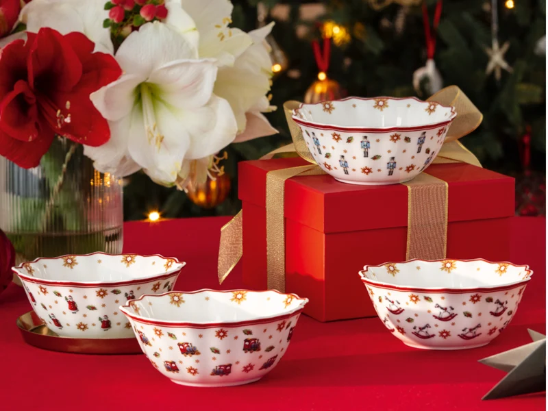 Villeroy & Boch Toy's Delight Jubiläums-Schalen Set 4tlg