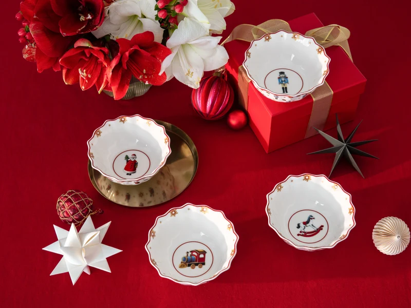 Villeroy & Boch Toy's Delight Jubiläums-Schalen Set 4tlg