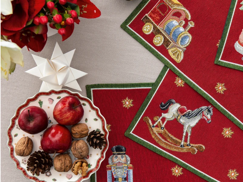 Villeroy & Boch Toy's Delight Jubiläums-Set Gobelin Platzset 4tlg