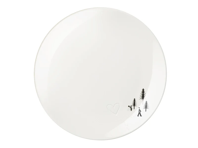 ASA joy Dessertteller heart in the snow 21cm