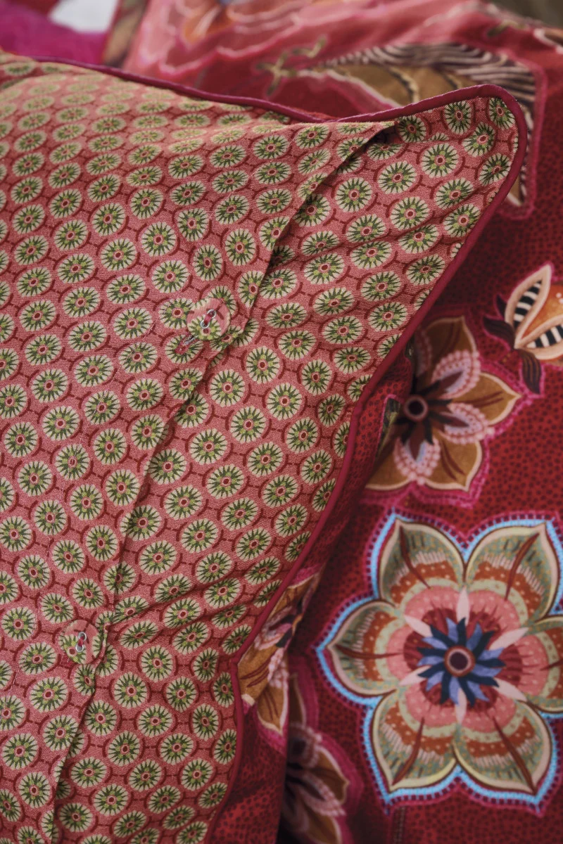 Pip Studio Matata Kissen rot 53x53cm (1 Stück)
