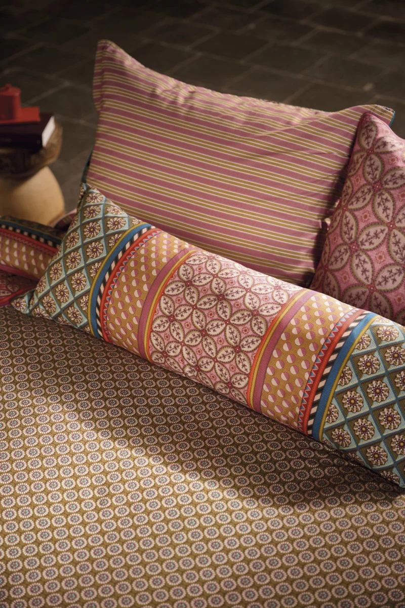 Pip Studio Bogolan Kissen bunt 35x60cm (1 Stück)