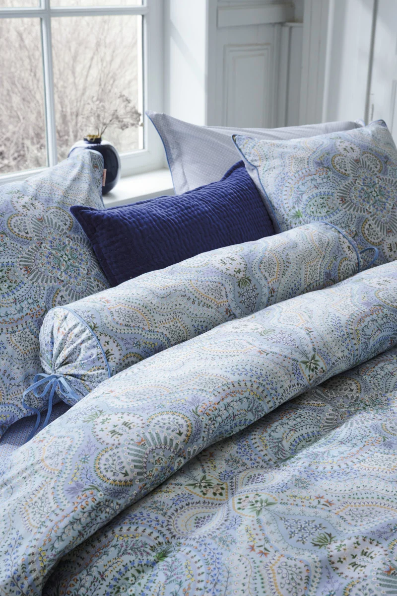 Pip Studio Moon Flower Kissen hellblau 53x53cm (1 Stück)
